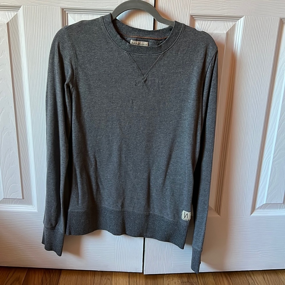 Nudie Jeans grey crewneck